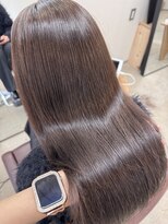 ニュイ 木更津(nuit) 着物ヘア/大人ガーリー/ダークアッシュ/似合わせカット/木更津