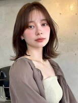 クイーン バイ ノイズ 西院(QUEEN by noism)&nbsp;ナチュラルボブレイヤートレンドカラー韓国風シースルーバング