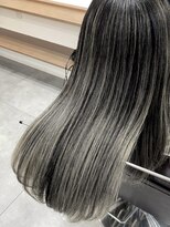 ランプ(Lamp)&nbsp;くびレイヤー グレーベージュ 白髪染め 白髪ぼかし 髪質改善