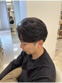 ニュアンスパーマメンズパーマメンズ毛流れパーマフェザーパーマ