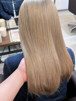 スイヘアデザイン 久留米(suii.. hair design) ミルクティーベージュ/久留米ブリーチ/NOBU