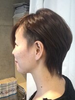 マニス(manis) ハンサムショート☆耳掛け個性派女子20代30代40代アースカラー