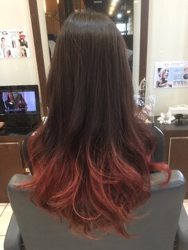 モードケイズ 阿倍野店(MODE K’s) 【MODEK's阿倍野店】アプリコットグラデーションカラー