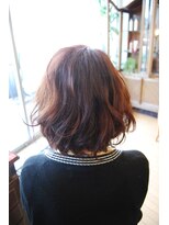 ベル(BELL)&nbsp;大人の可愛いウェーブボブ【BELL桜新町/用賀】