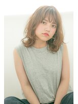 アドラーブル 松崎店(adorable) 【adorable】くびれレイヤースタイル♪外ハネラフミディアム