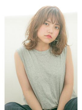 アドラーブル 松崎店(adorable) 【adorable】くびれレイヤースタイル♪外ハネラフミディアム