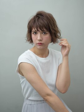 エルクバイコットン(elk by Cotton) 【elk bu cotton平塚】ショート/ミニウルフ/テラコッタ