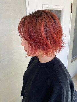 ナイーブヘアデザイン(NAiVE HAIR DESIGN) 【NAiVE hair】レッドカラー