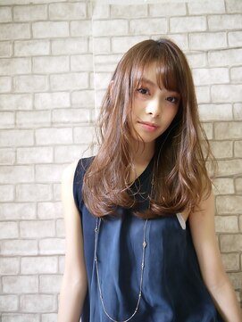 ネオリーブテラスアンドラヴィ(Neolive terrace&Lavie) 甘いカールが人気☆シフォンカールロングスタイル（岩間健司）