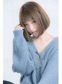 髪質改善ケアストレートで作る小顔ボブ