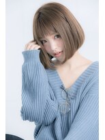 髪質改善ケアストレートで作る小顔ボブ