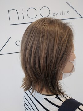 ニコバイヒーズ(nico by Hi-s) グレーベージュ