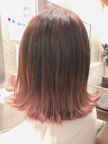 パレットヘアーズ 草津店(Palette Hairs) バレイヤージュ×ピンク