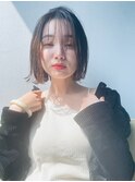 【Taylor】大宮　濡れ感シースルーボブ×アッシュブラウン