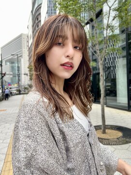 アンジェリカラボ 梅田店(ANGELICA LABO) 【ナチュラルに動きのあるスタイル】川又