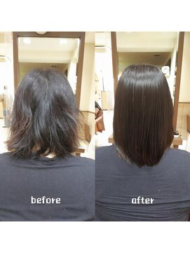 ネオリーブチノ 登戸店(Neolive cino) 酸性 美髪 縮毛矯正 艶髪 ミディアム