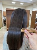 髪質改善ストレート