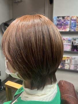アクロス ヘアー デザイン 蒲田東口(across hairdesign) ウルフショートグラデーション