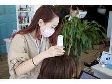 頭皮の悩み、解消します。専門カメラで徹底診断。