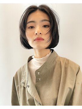 ミィ 表参道(mee.) 【mee.】　　顔まわりで可愛くするボブ