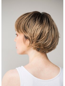 オンカラー(ON.COLOR) 大人ハイライトグレージュショート