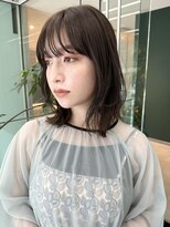 ビュートリアム265(BEAUTRIUM 265) ミディアム/くびれレイヤー/レイヤーカット/顔周りカット/銀座