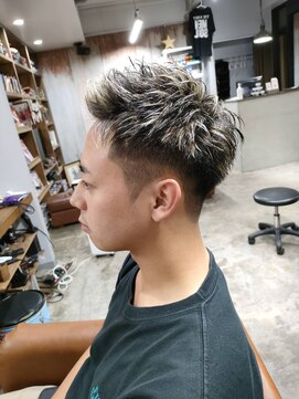 メンソウル(MENSOUL) メッシュ×フェードスタイル