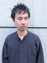 スーハ 恵比寿(SUUHA)&nbsp;ニュアンスパーマ/大人メンズショートカジュアル/ビジネスヘア