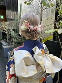 成人式ヘアセット♪