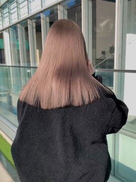 チル(chill) ブリーチオンカラー*美髪ハイトーンピンクブラウン