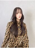 韓国ヘア/くびれヘア/ダークグレージュ