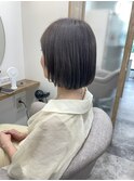 ほんのり前上がりボブ