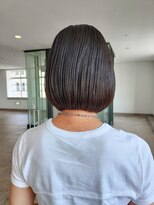 ビュートリアム 神戸(BEAUTRIUM)&nbsp;パツッとボブ/ショートカット/ショートヘア/20代/30代/40代