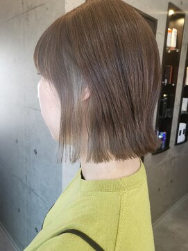 サロンドフィール 豊岡店(Salon de feel) #インナーカラー#グレージュ#目立ちにくいインナーカラー