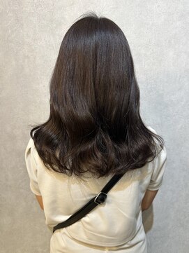 ウィスプ 赤羽店(wisp) 似合わせカット×緩やかウェーブ 秋冬カラー/ショコラブラウン#2