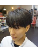 ツーブロックマッシュ