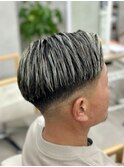 メンズフェードスタイル短髪刈り上げメンズカット