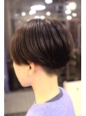 刈り上げマッシュショート