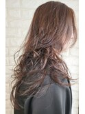 ロングレイヤーウェーブ×クリープパーマ