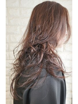 松本平太郎美容室 国立店 ロングレイヤーウェーブ×クリープパーマ