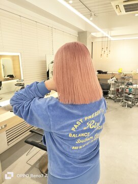ヘアスペース リズム グリーン(Hair space Rizm green) 春カラー