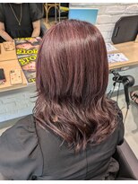 エイト 沖縄豊崎店(EIGHT toyosaki) 【EIGHT 豊崎】お客様スタイル…ハイライト×ピンク…