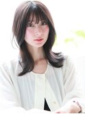 <genesis>前髪からサイドに繋がるレイヤーがポイント♪