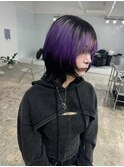 ホワイトグレージュ/デジタルパーマ/チェリーブラウン/宜野湾/