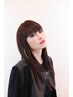【平日限定鳥田クーポン】　自然な仕上がりストレート+カット￥17600→￥13200