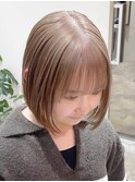 ミルクティーベージュケアブリーチ堀江