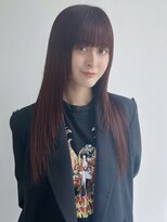 トリッカ 銀座(tricca)&nbsp;ロングレイヤー/顔まわりレイヤー/シャギーレイヤー/暖色