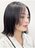 【松戸 藤原】ストレートボブ　黒髪大人かわいい