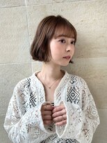 ソト 銀座(soto.)&nbsp;ミディアムヘア/暗めカラー/デザインカラー/ボブ/銀座