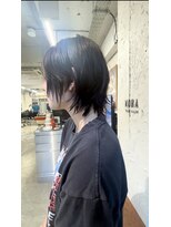 ノラ シブヤ(NORA)&nbsp;★ミディアムウルフハッシュカットハイレイヤーミディアムレイヤ